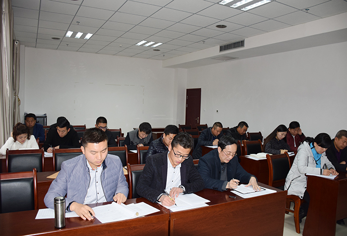 市龍江公司召開(kāi)2016年度考核大會(huì)