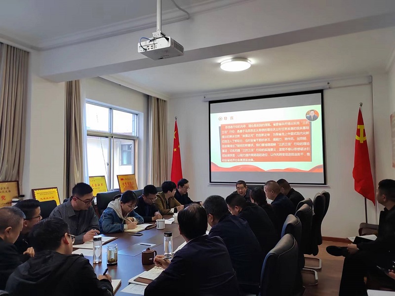 【“三抓三促”行動(dòng)進(jìn)行時(shí)】市龍江城鄉(xiāng)集團(tuán)開展“隴南要發(fā)展，我該謀什么”——圍繞“加快集團(tuán)公司高質(zhì)量發(fā)展，我該謀什么”專題研討